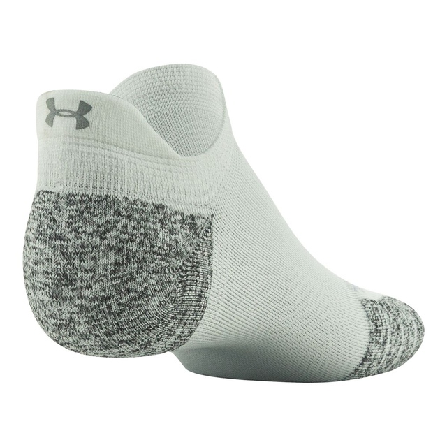 Under Armour Unisex Run Armourdry Cushion No Show Tab Socks 3 Pack