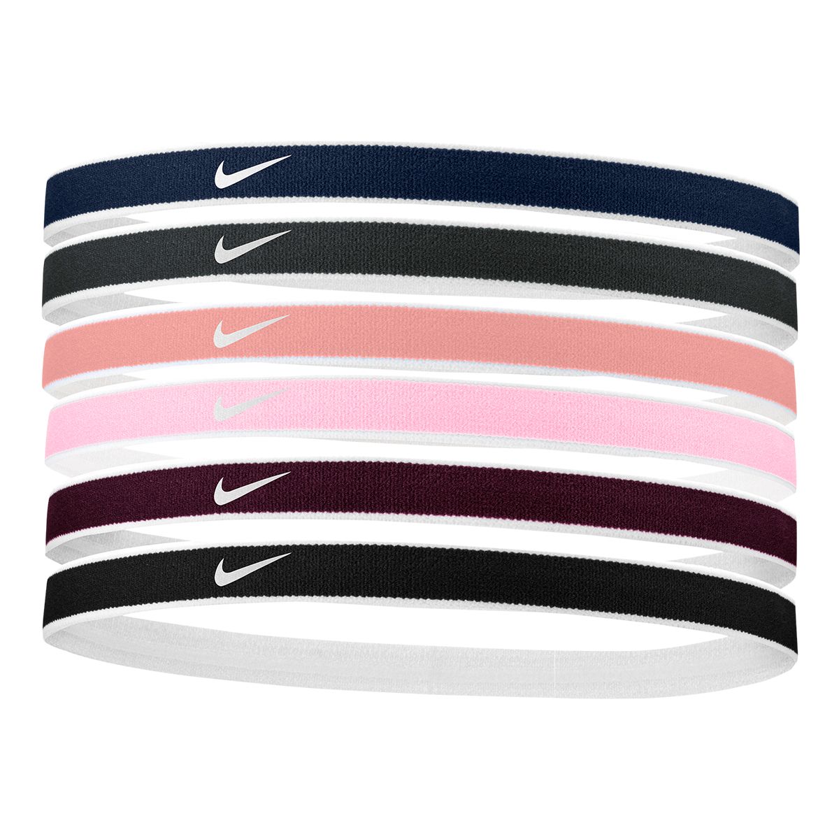 NIke Men's Swoosh Sport Tipped Headband - 6 Pack | Sportchek