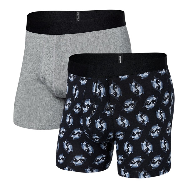 SAXX Men's Droptemp Cooling Boxer Briefs 2pk
