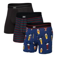 SAXX Men's 3 Pack Vibe Holiday Gift Box Front_Angled_Left