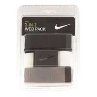 Nike Men's Golf Web Belt - 3 Pack Front_Flat