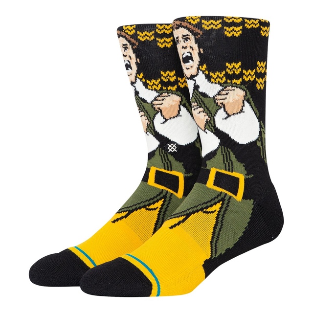 Stance Men's Holiday Smilings My Fav Crew Socks