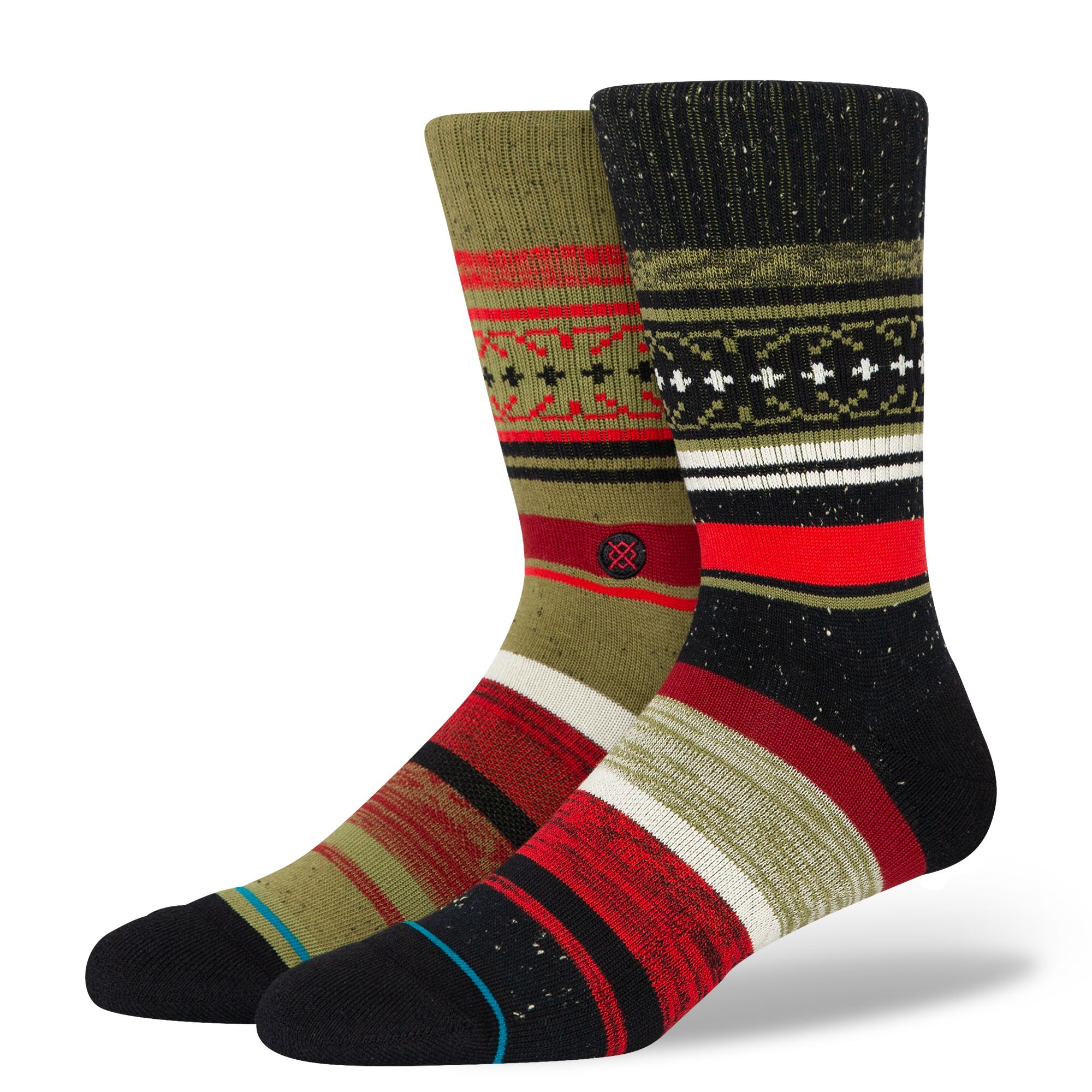 Stance Men's Holiday Merry Merry Crew Socks