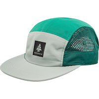 Woods Unisex Throwback II 5 Panel Hat Front_Three_Fourths_Angled_Left