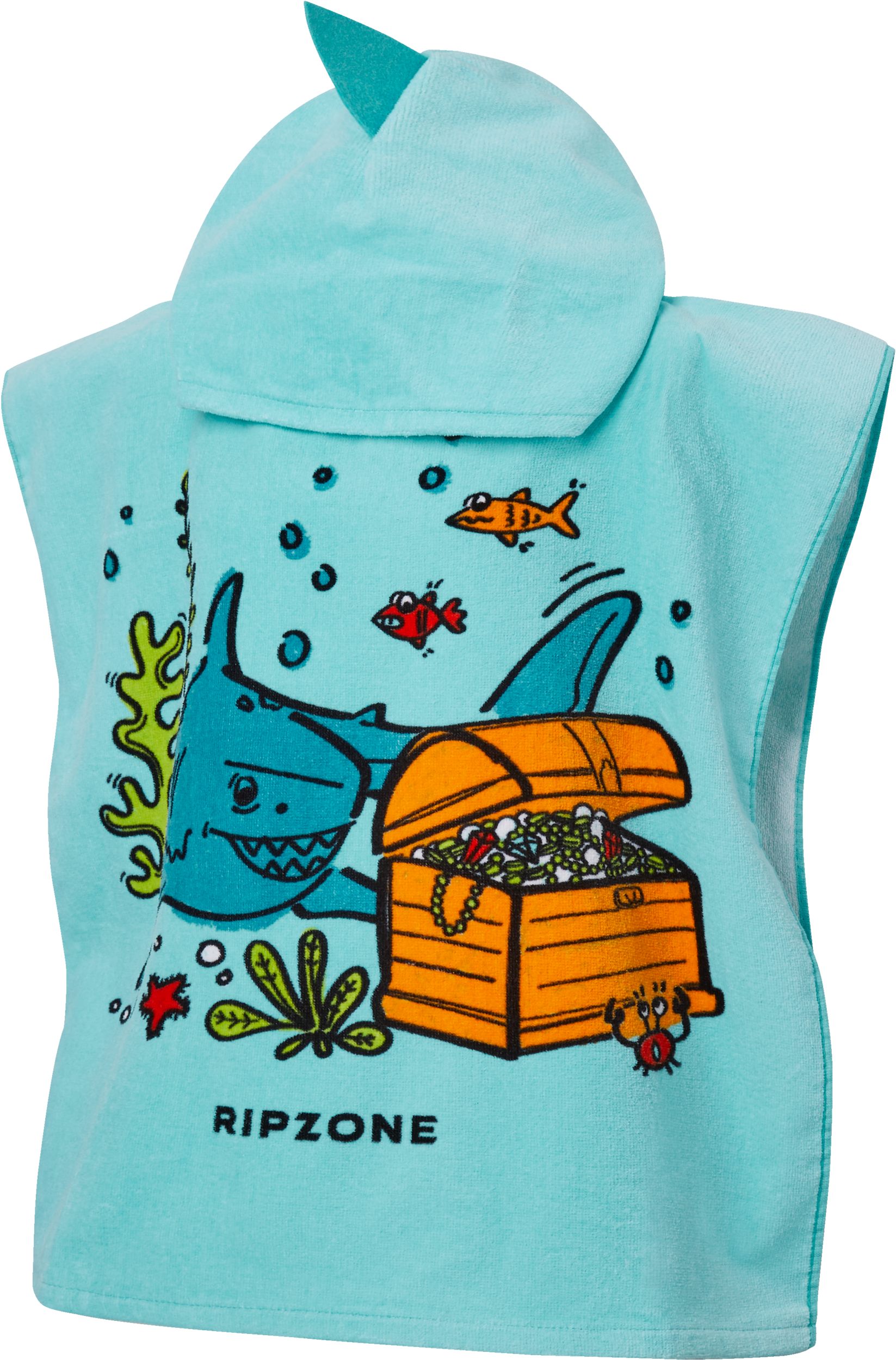 Ripzone Kids' 3D Cover Up Poncho Towel