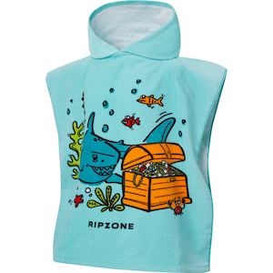 Ripzone Kids' 3D Cover Up Poncho Towel