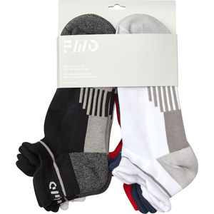 FWD Men's Run Tab No Show Socks - 6 pk