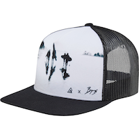 Ripzone Men's Milligan Trucker Hat Front_Three_Fourths_Angled_Left