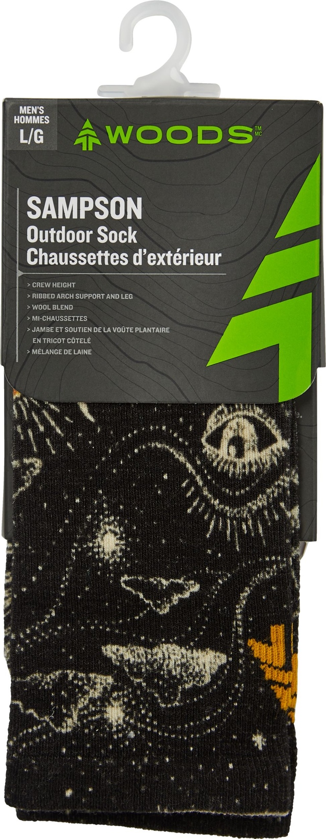 Woods Men's Sampson Crew Socks