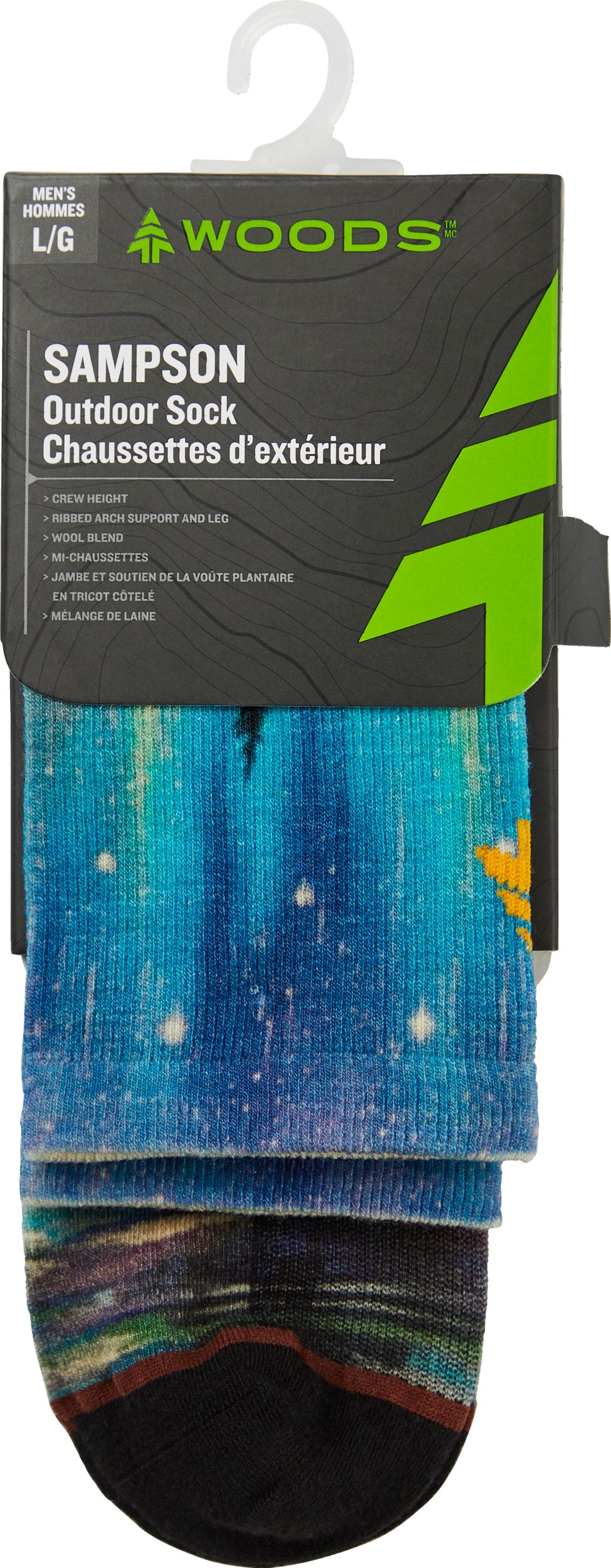 Woods Men's Sampson Crew Socks