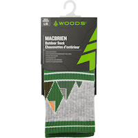 Woods Men's Macbrien Outdoor Hiking Quarter Socks
