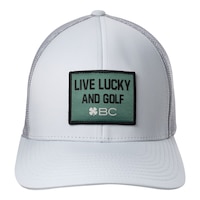 Black Clover Men's The Weekend Adjustable Golf Hat Front_Flat