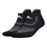 adidas Unisex Run Superlite No Show Socks - 2 Pack Front_Three_Fourths_Angled_Left