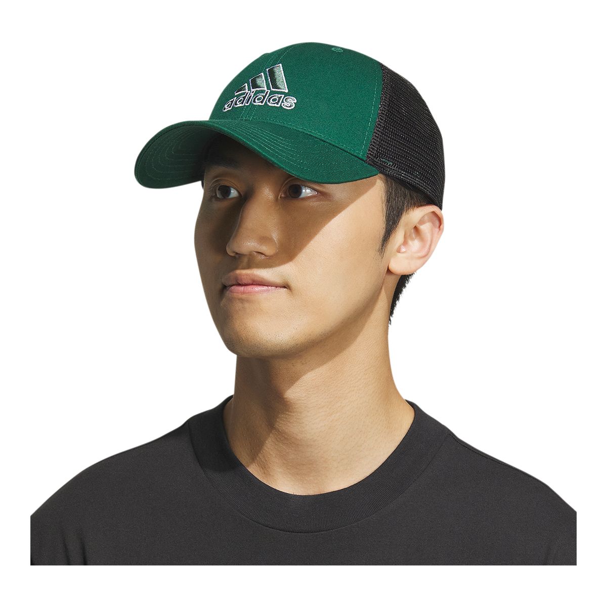 adidas Men's Structured Mesh Back Trucker Hat