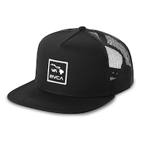 RVCA Men's Islands Patch Trucker Hat Front_Angled_Left