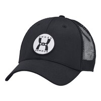 Under Armour Men's Blitzing Trucker Hat Front_Angled_Left