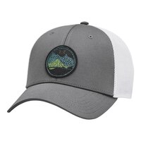 Under Armour Men's Blitzing Trucker Hat Front_Angled_Left