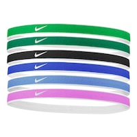 Nike Swoosh Sport Tipped Headband - 6 Pack