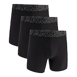 Under Armour Men's Performance Tech 6 Inch Boxer Brief - 3 Pack Front_Angled_Right