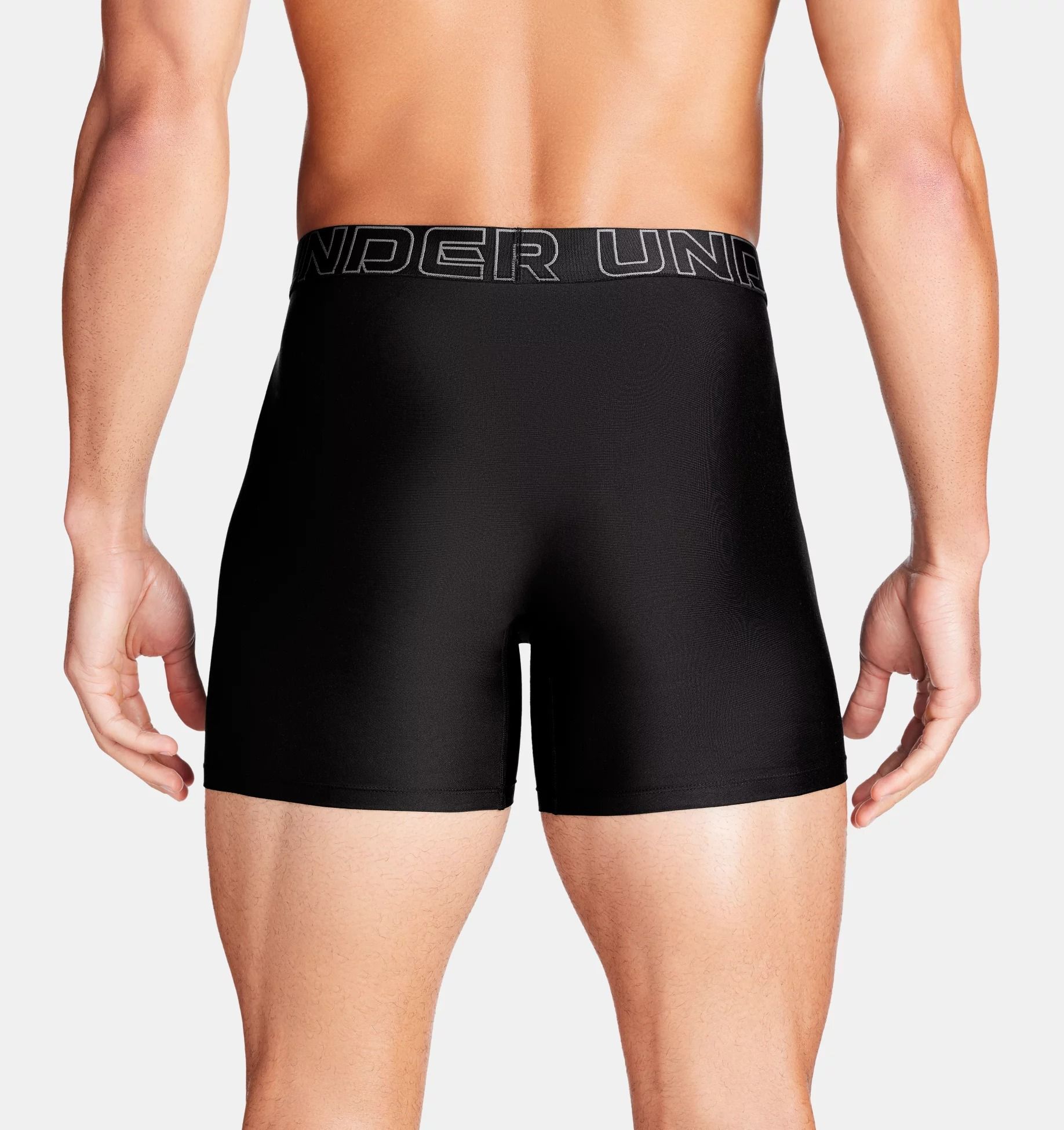 Under Armour Men's Performance Tech 6 Inch Boxer Brief - 3 Pack