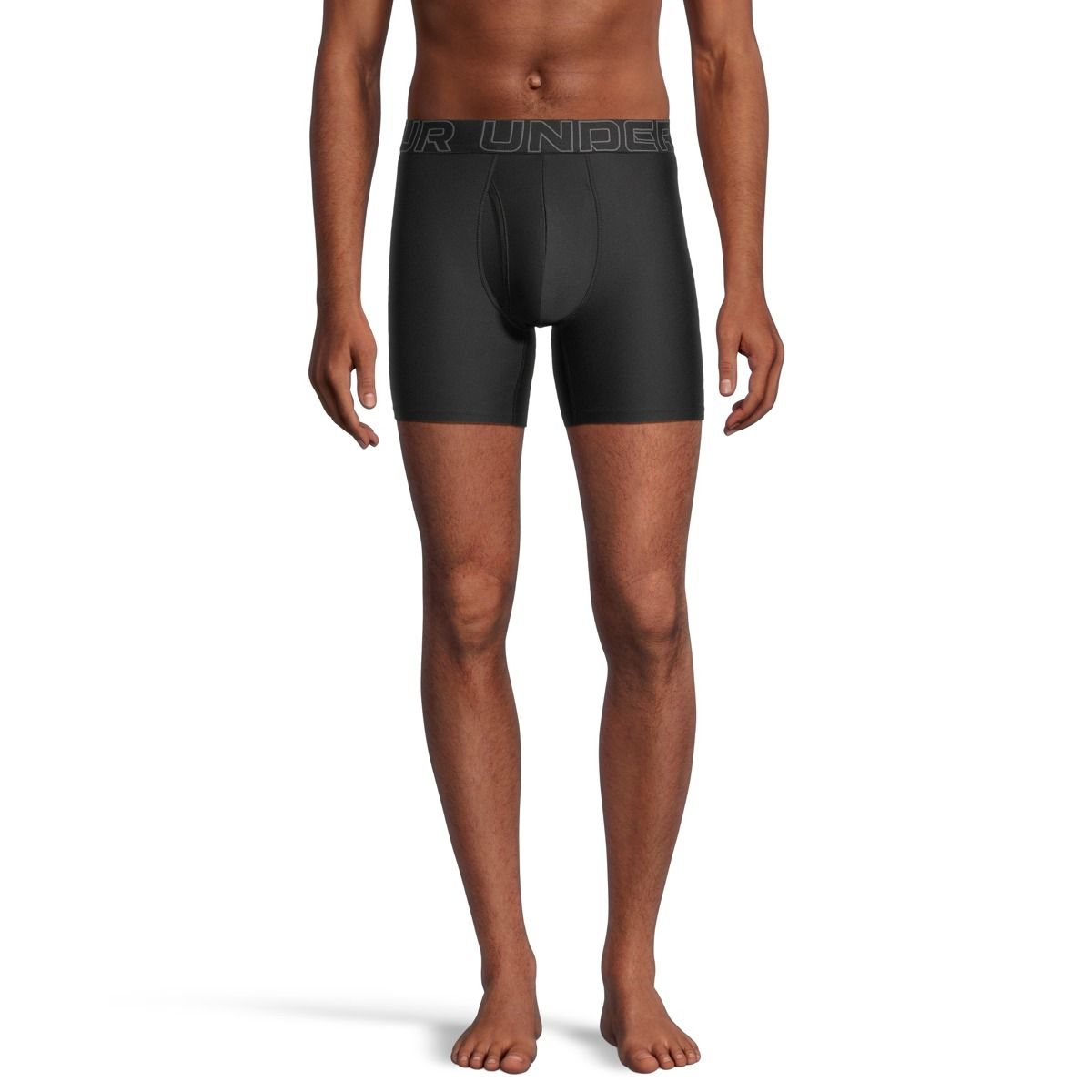 Under Armour Men's Performance Tech 6 Inch Boxer Brief - 3 Pack