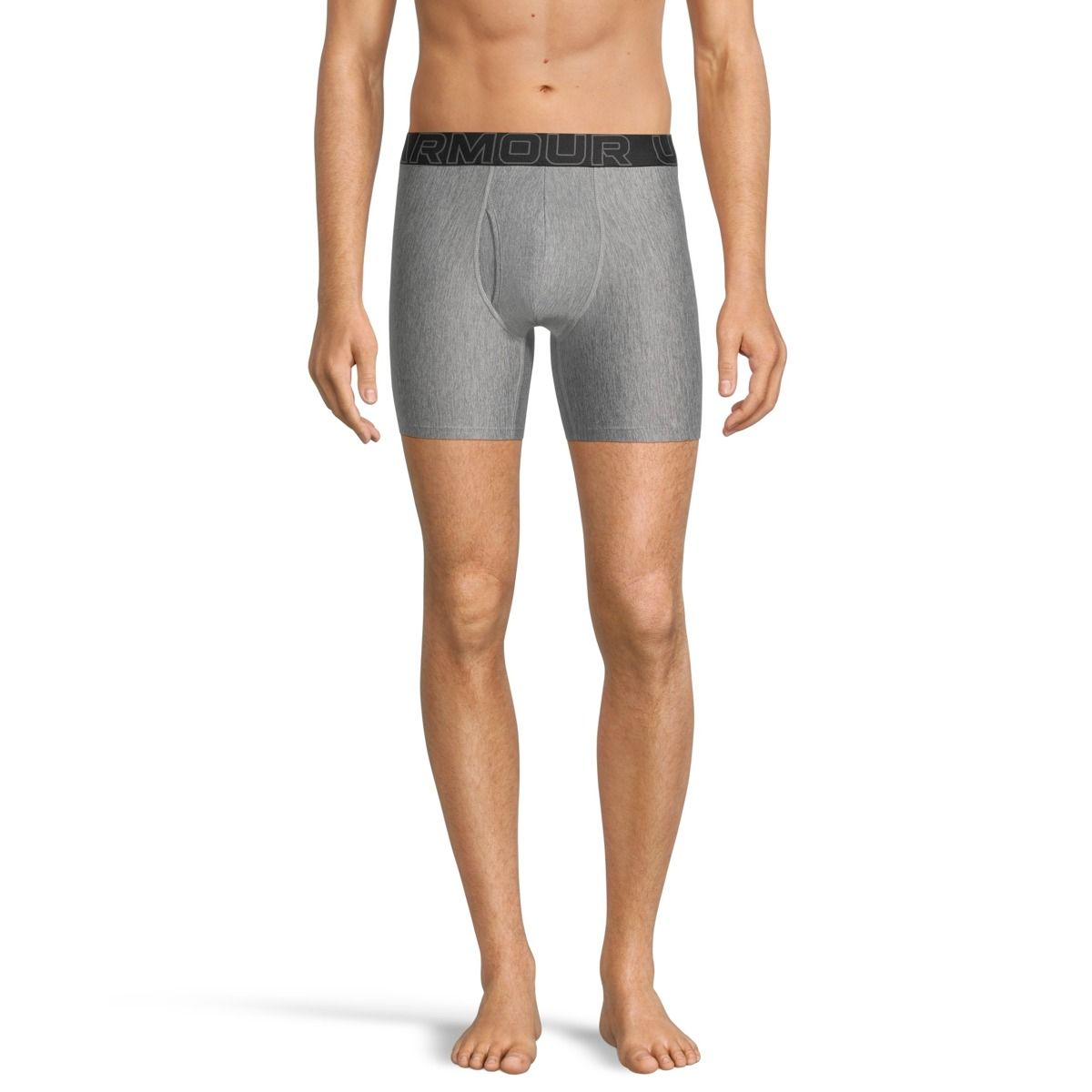 Under Armour Men's Performance Tech 6 Inch Boxer Brief - 3 Pack