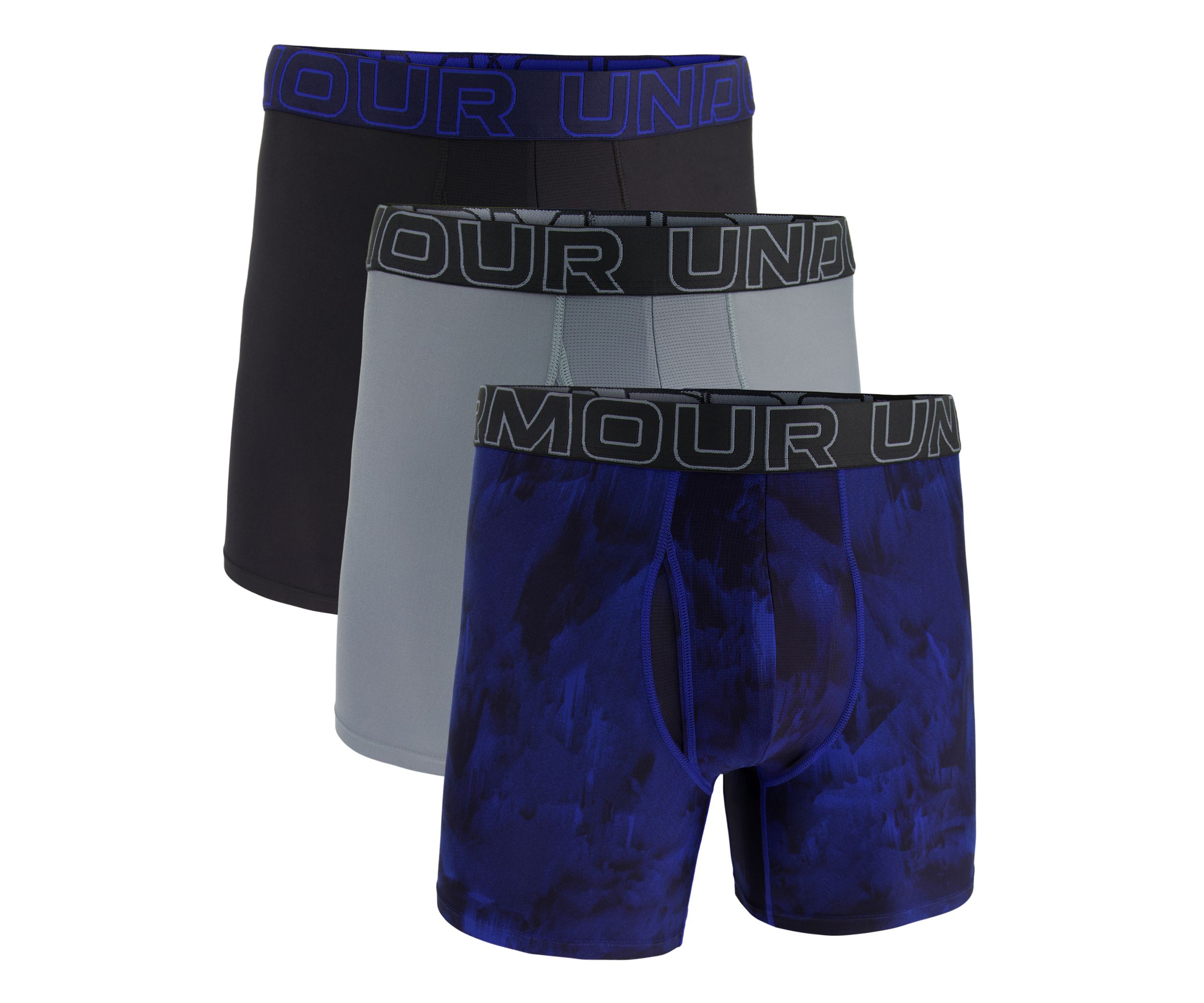 Under Armour Men's Perf Tech 6-Inch Boxer Brief - 3 pk