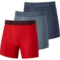 Under Armour Men's Perf Tech Mesh 6 Inch Boxer Brief - 3 Pack