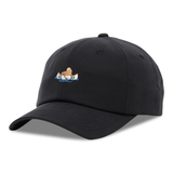 Tentree Men's Sasquatch Tenting Peak Cap Front_Angled_Left