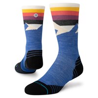 Stance Men's Hike LT Divided Lines Crew Socks Composite_or_Mixed