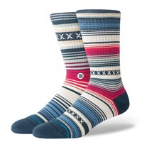 Stance Men's Current St Crew Socks Front_Three_Fourths_Angled_Left