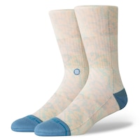 Stance Men's Butter Blend Tri Angular Crew Socks Front_Three_Fourths_Angled_Left