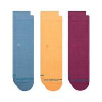 Stance Men's Icon Crew Socks - 3 pk Overhead_Flat