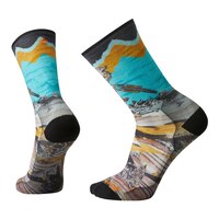 Smartwool Men's Bike Zero Wolf Crew Socks Composite_or_Mixed