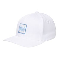 TravisMathew Men's In The Line Up Hat Front_Three_Fourths_Angled_Left