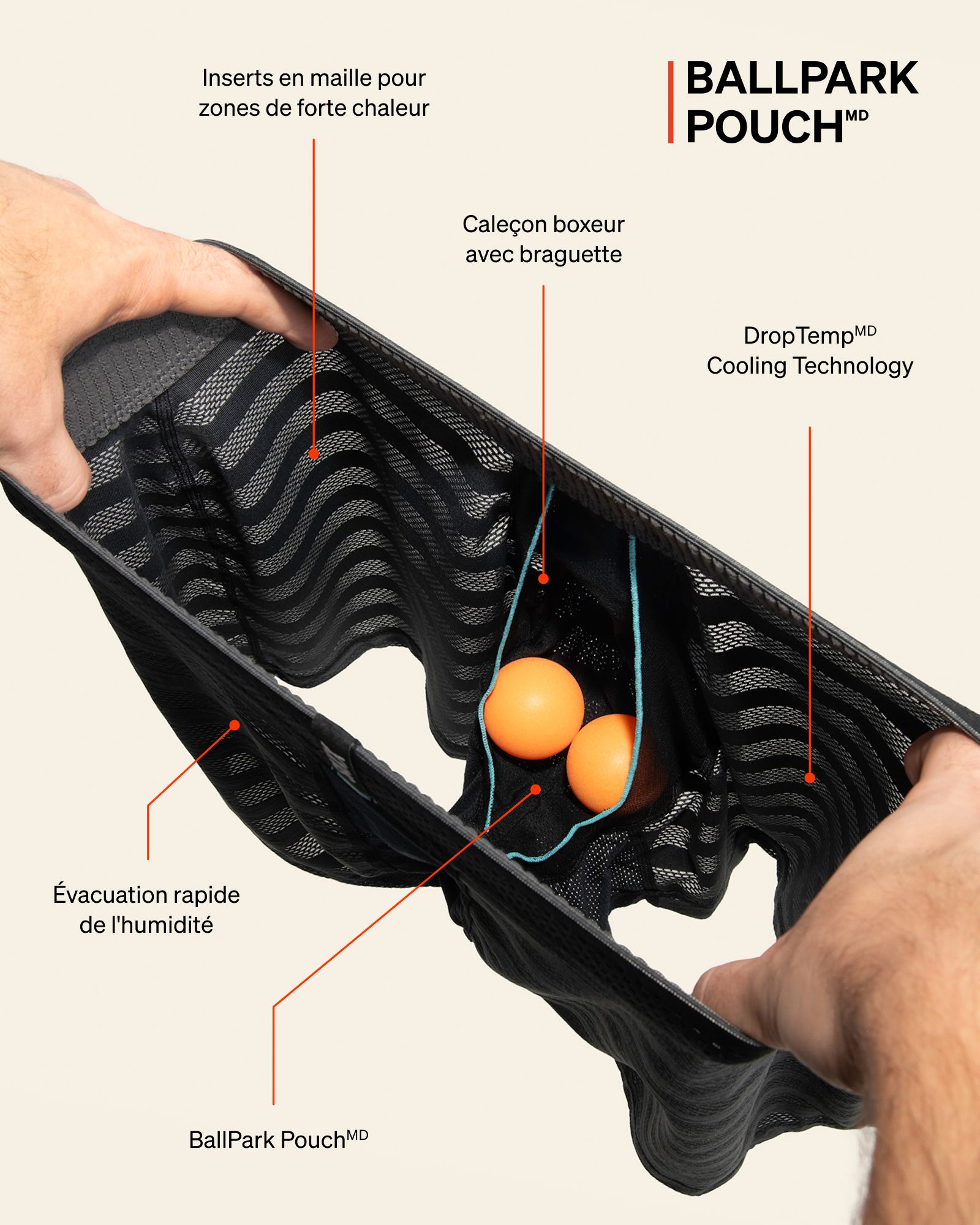 SAXX DropTemp Hotshot Men's Boxer Brief