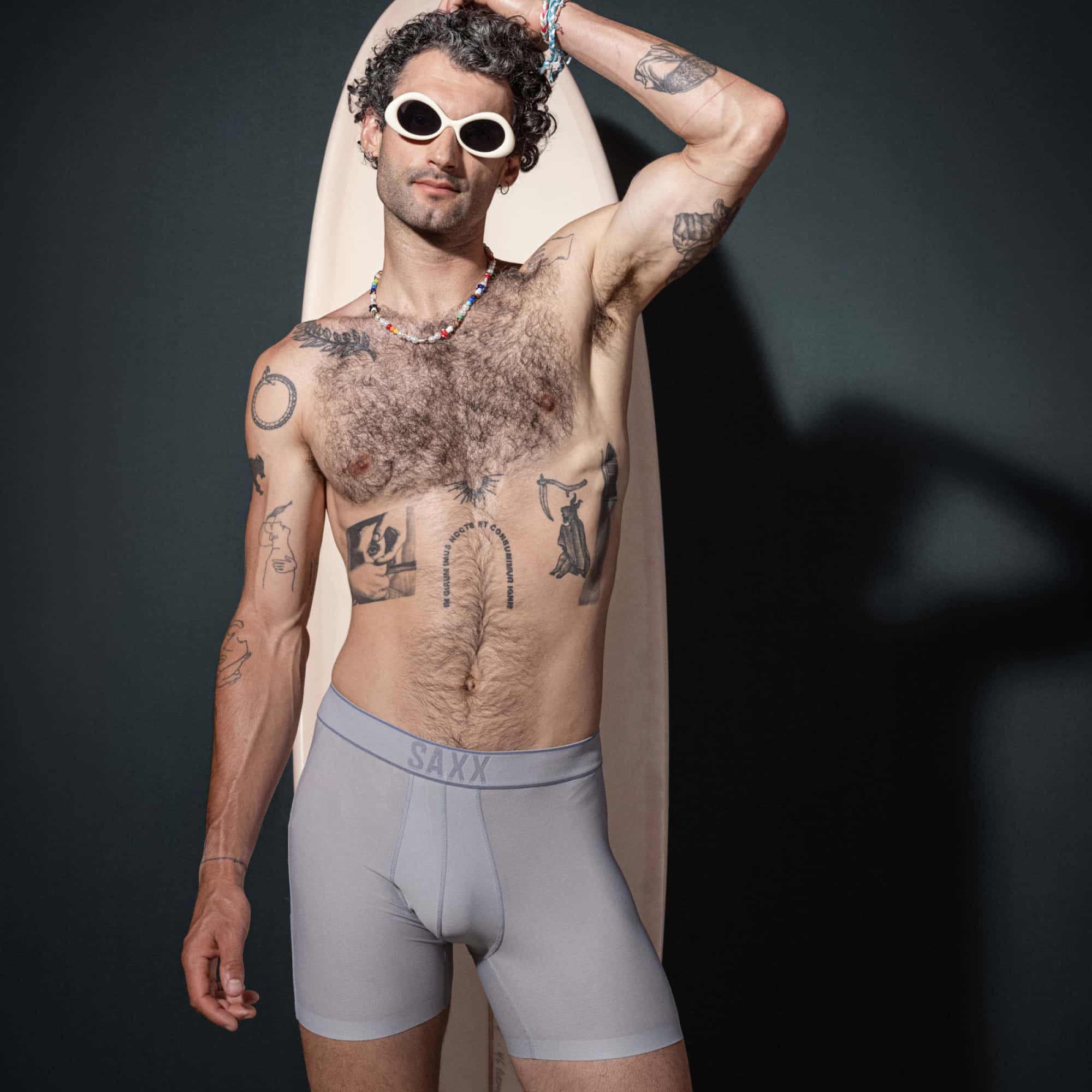 SAXX Men's DropTemp™ Cooling Hydro Liner Boxer Brief
