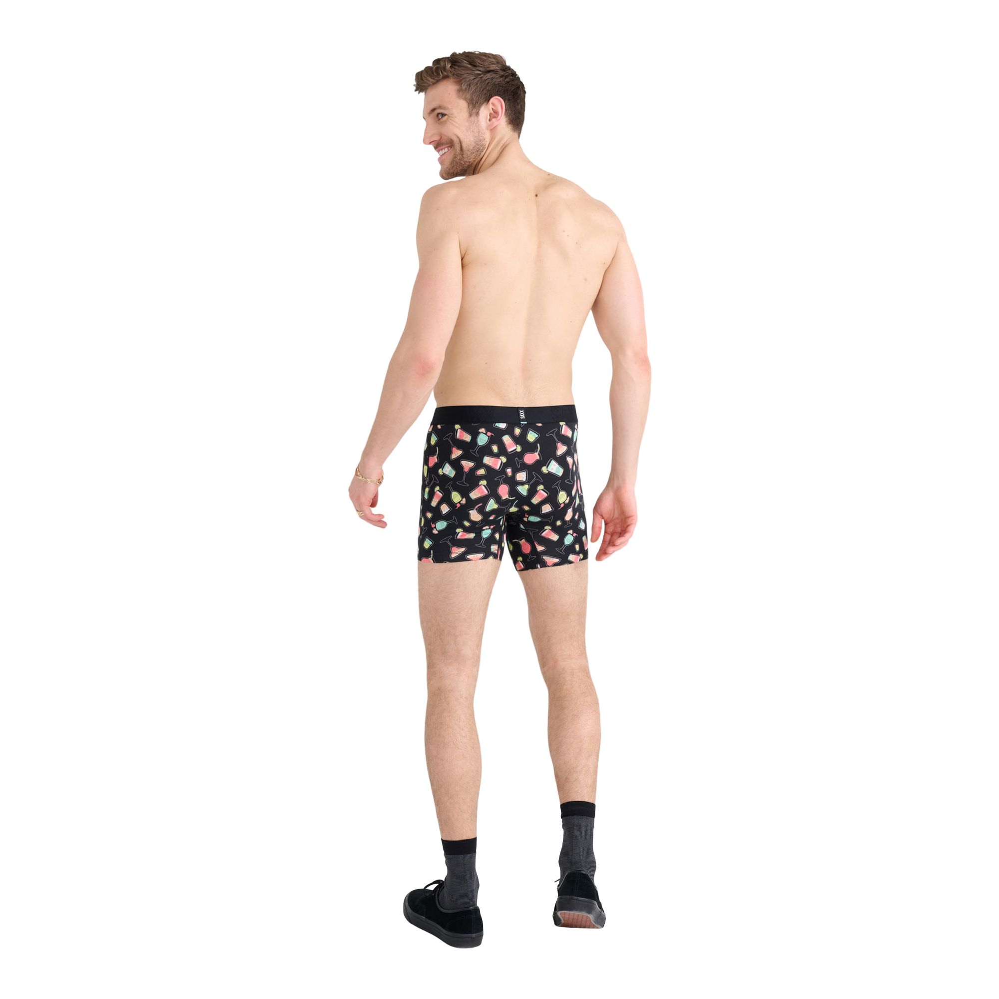 SAXX Dr Men's Droptemp Cooling Cotton Boxer Briefs