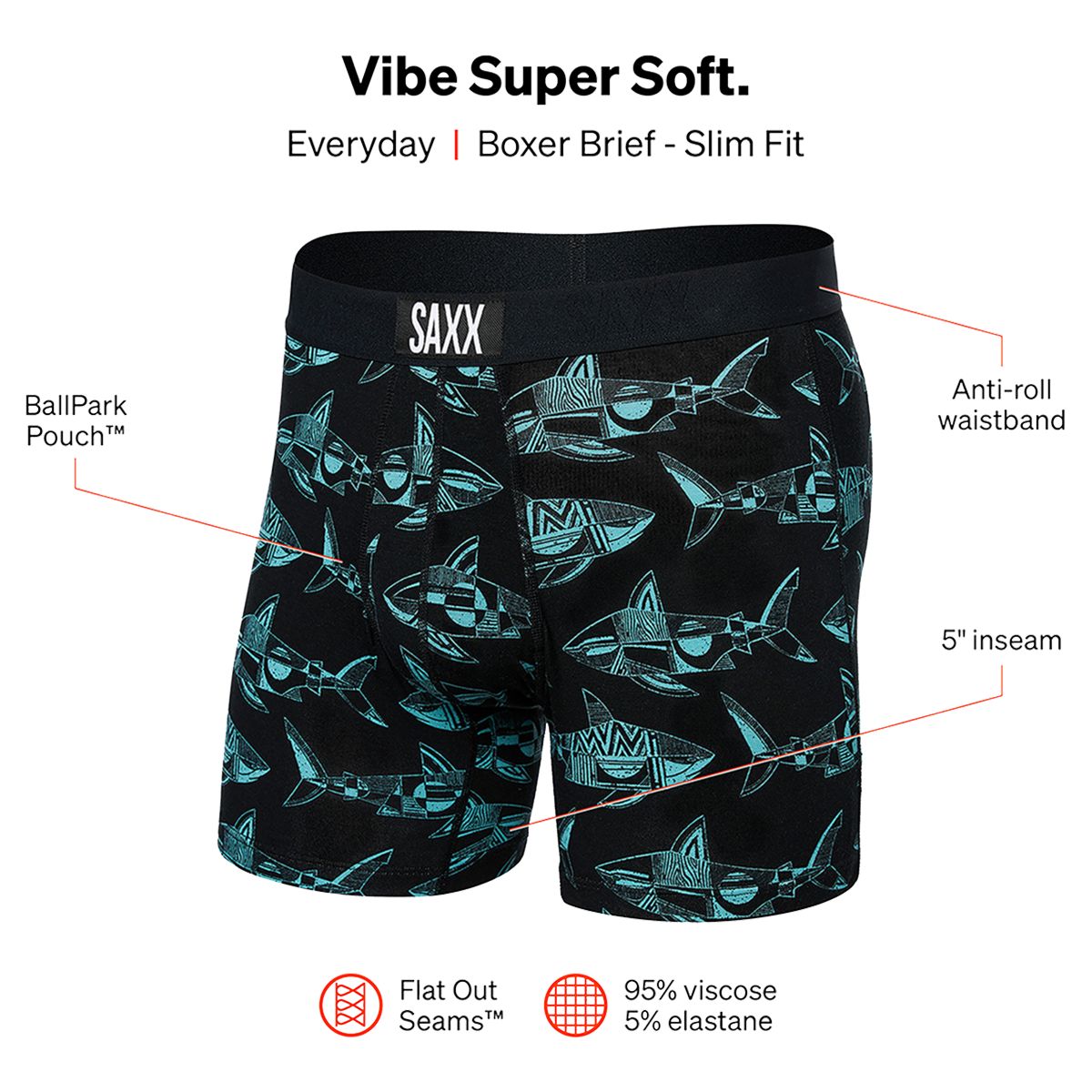 SAXX Vibe Men's Boxer Brief