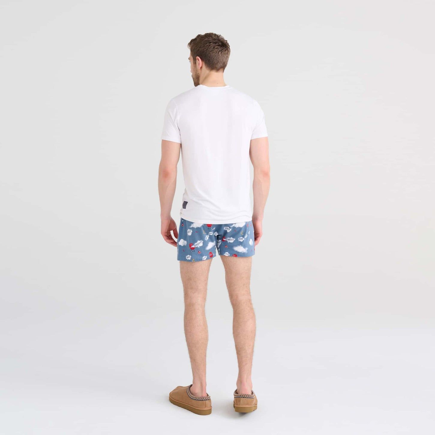 SAXX Dr Men's DropTemp™ Cooling Boxer Shorts Back_Angled_Left