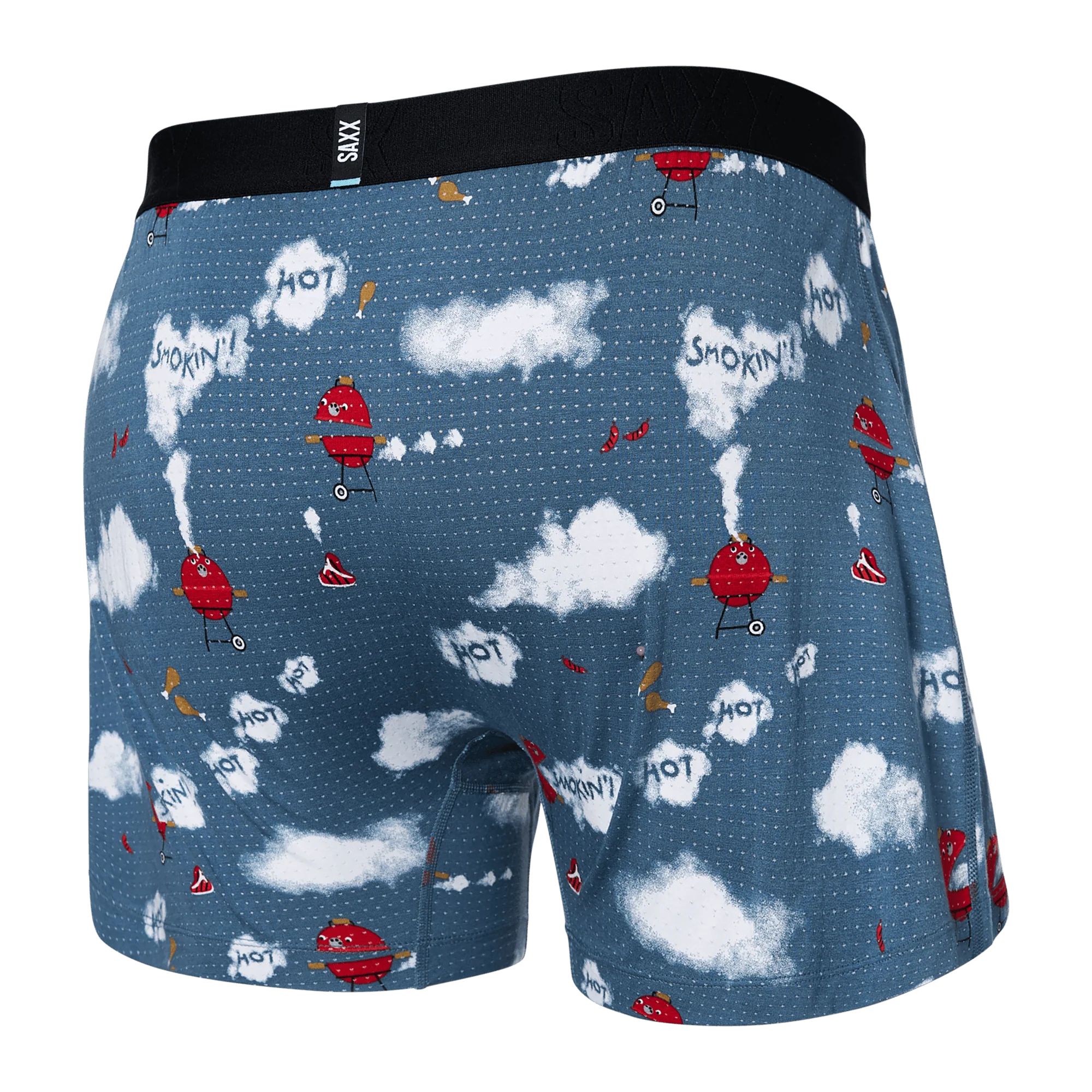 SAXX Dr Men's DropTemp™ Cooling Boxer Shorts Back_Angled_Right