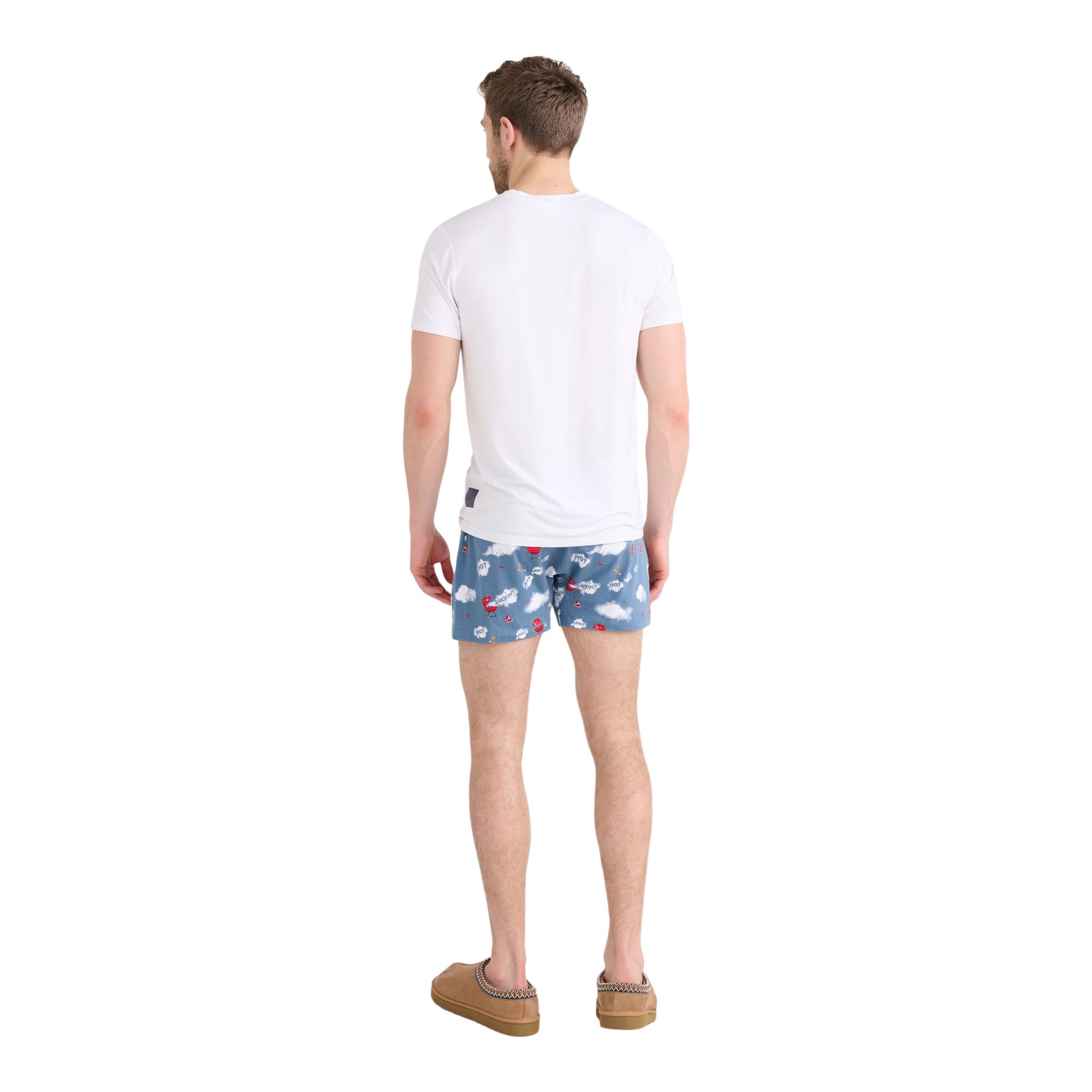 Saxx Dr Men's Droptemp Cooling Boxer Shorts Back_Flat