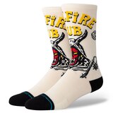 Stance Men's Stranger Things Hellfire Crew Socks Front_Three_Fourths_Angled_Left