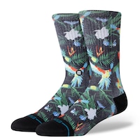Stance Men's Bird Cage Crew Socks Front_Three_Fourths_Angled_Left