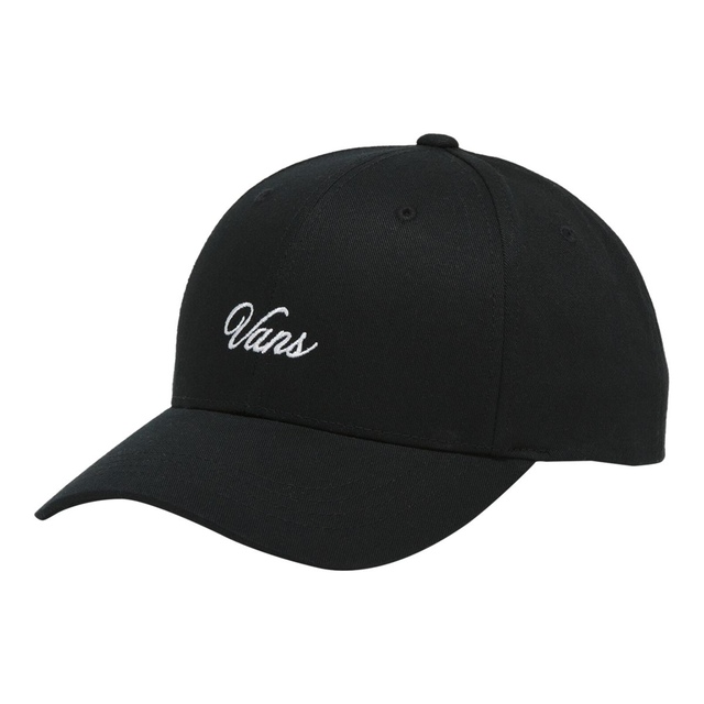 Vans Men's Fresh Script Hat Front_Three_Fourths_Angled_Left