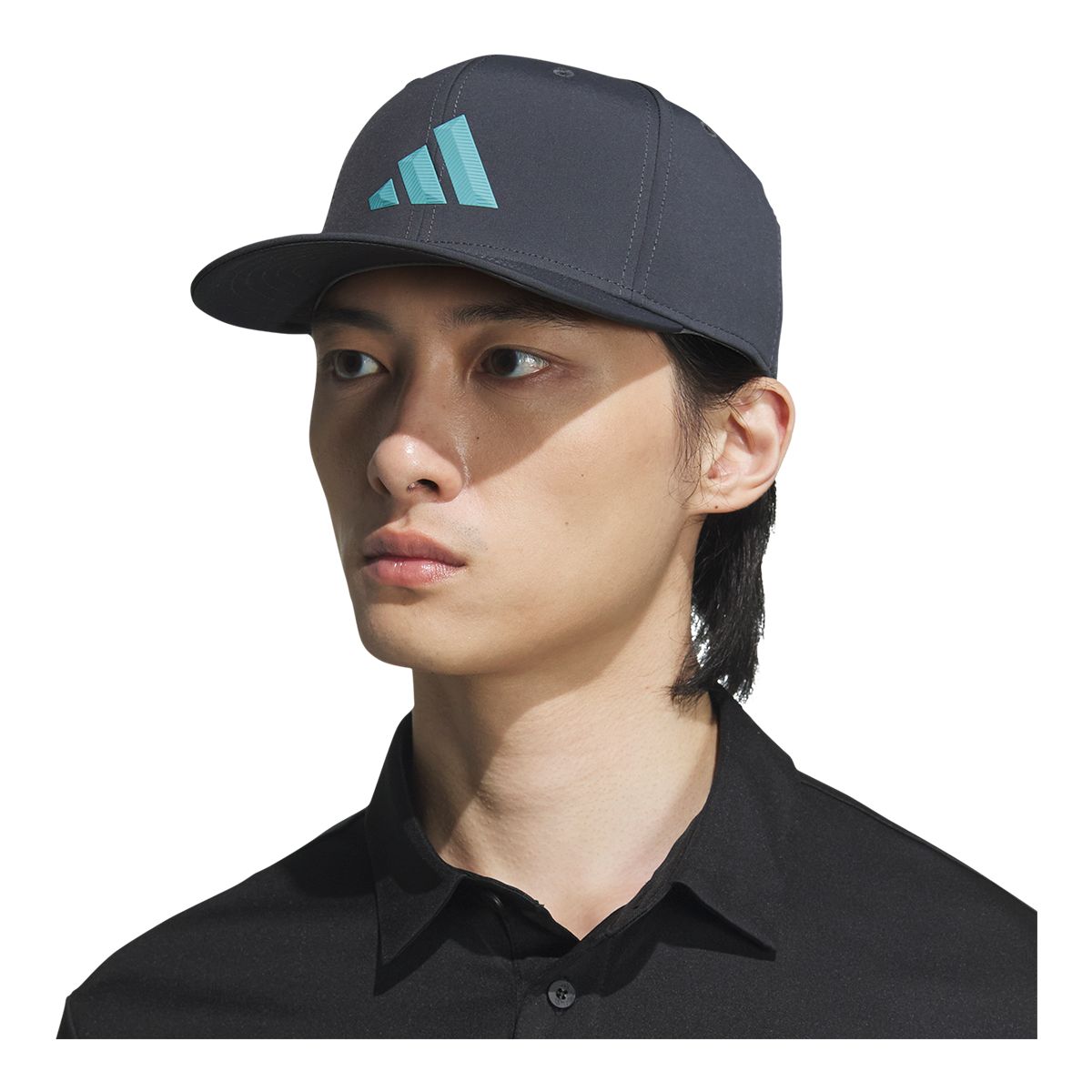 adidas Men's 3 Bar Snapback Hat