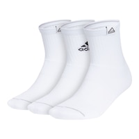 adidas Men's Sport Cushioned 2.0 High Quarter Socks - 3 Pack Front_Angled_Left