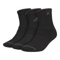 adidas Men's Sport Cushioned 2.0 High Quarter Socks - 3 Pack Front_Angled_Left