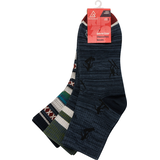 Ripzone Men's Apres Ski Crew Socks - 3pk Front_Flat