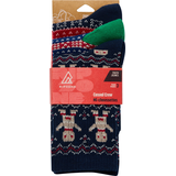 Ripzone Boys' Holiday Crew Socks - 3 Pack Front_Flat